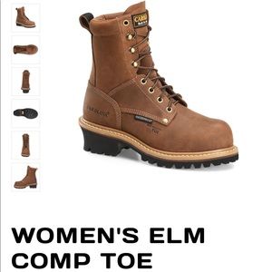 EUC Carolina Women’s Elm Composite Toe Boots